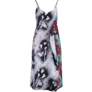 Acne Studios Clemente patterned silk dress